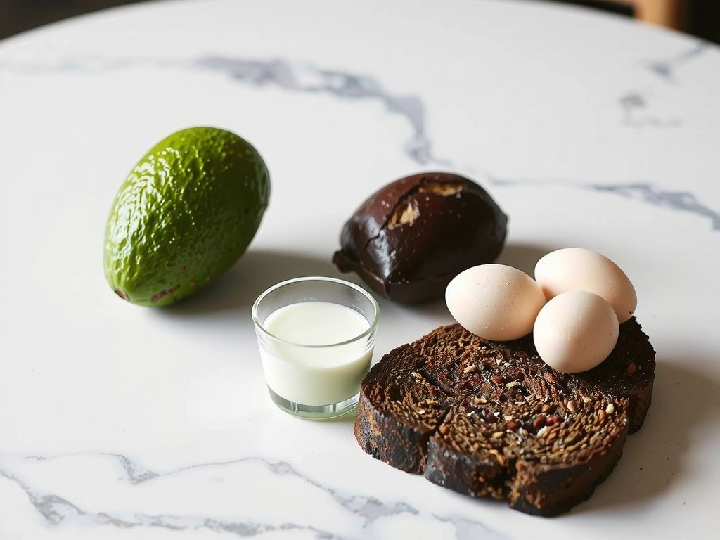 Švieži produktai detalus kadras